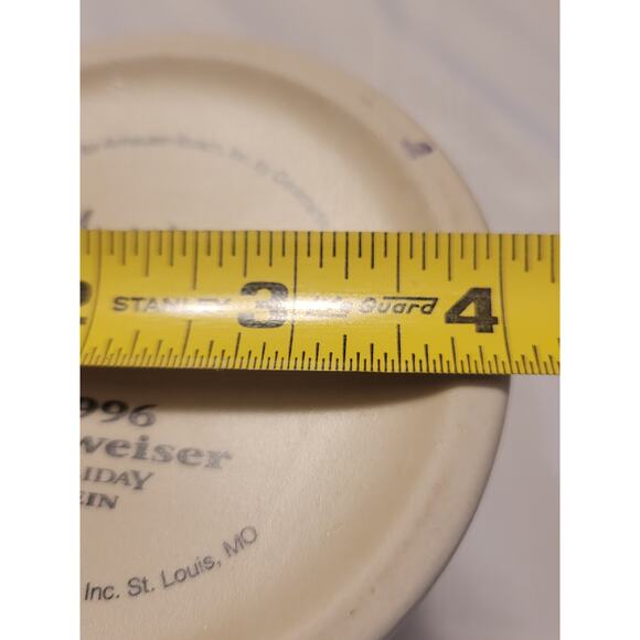 Budweiser Holiday Stein 1996 American Homestead Great Condition - Picture 7 of 8